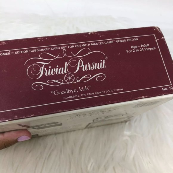 Trivial Pursuit subsidiary card set Baby Boomer Edition 1983 - Picture 2 of 5